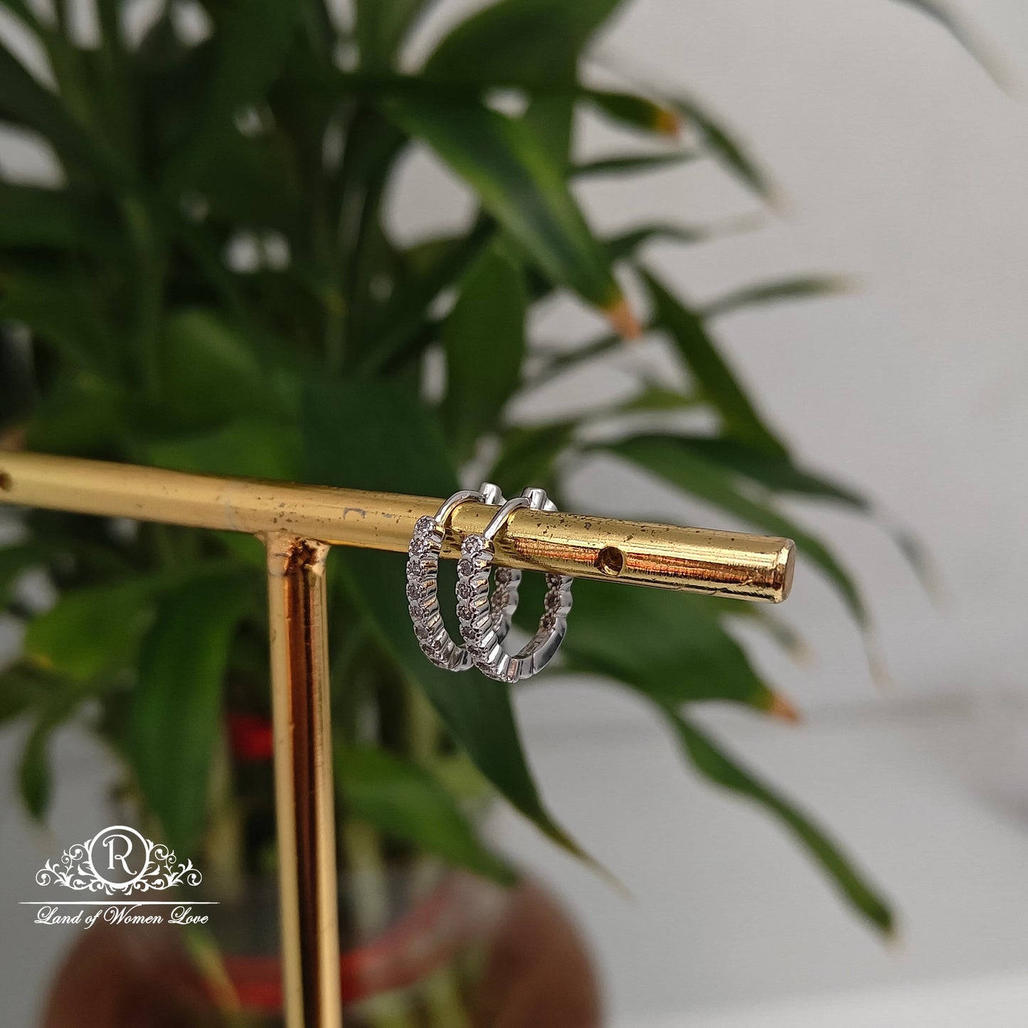 hoop silver hoop model kids earring -rcjs1-4 92.5 silver ramala jewelry / ramala collections