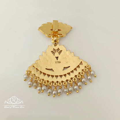 Silver Hand Made Stting Design Necklace-RCK198