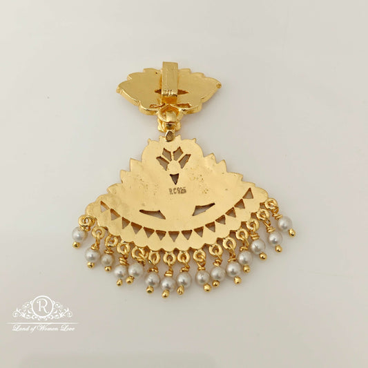 Silver Hand Made Stting Design Necklace-RCK198