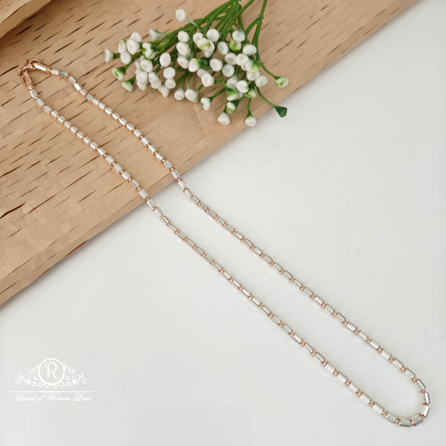 92.5 silver simple and cute italian chains - rc061m1276 92.5 silver ramala jewelry / ramala collections