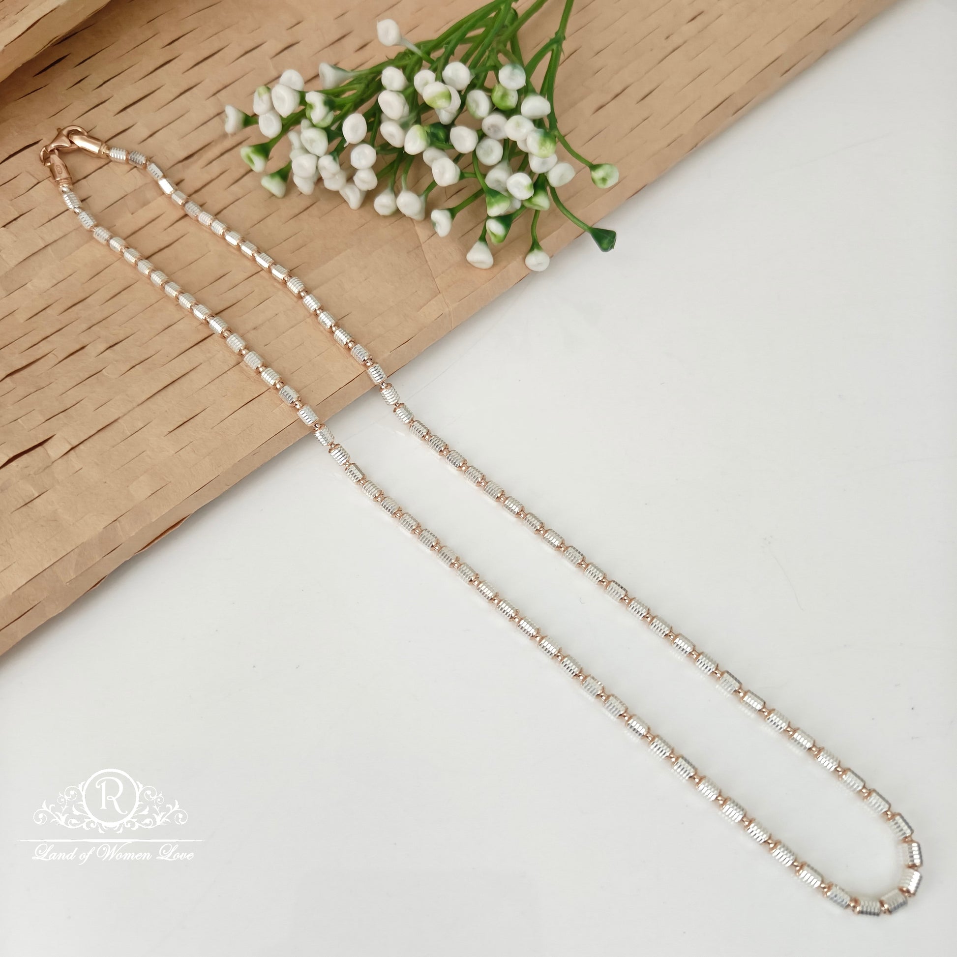 92.5 silver simple and cute italian chains - rc061m1276 92.5 silver ramala jewelry / ramala collections