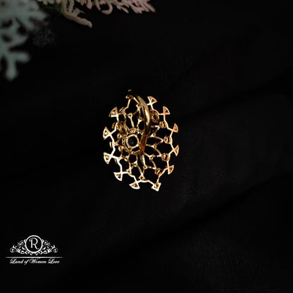 Silver CZ- stone pendant -RCDS415