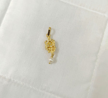 Silver Lakshmi Devi Locket-RCK123