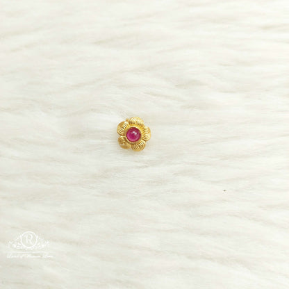 nose pin silver nose pins-sa508-7 92.5 silver ramala jewelry / ramala collections