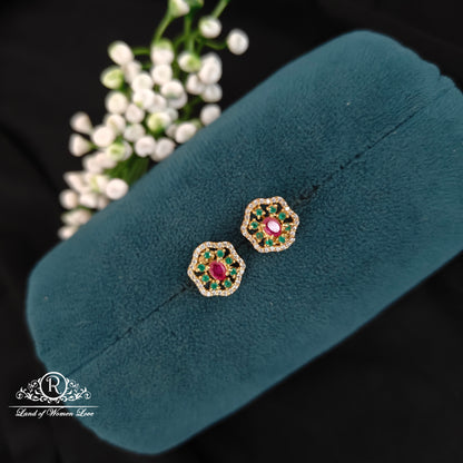 earrings silver simple and cute earrings -rcbg0102 92.5 silver ramala jewelry / ramala collections