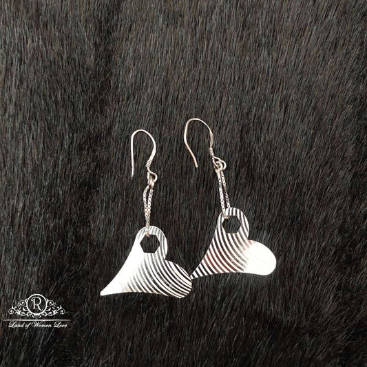 earrings silver hanging earrings-ss115 92.5 silver ramala jewelry / ramala collections