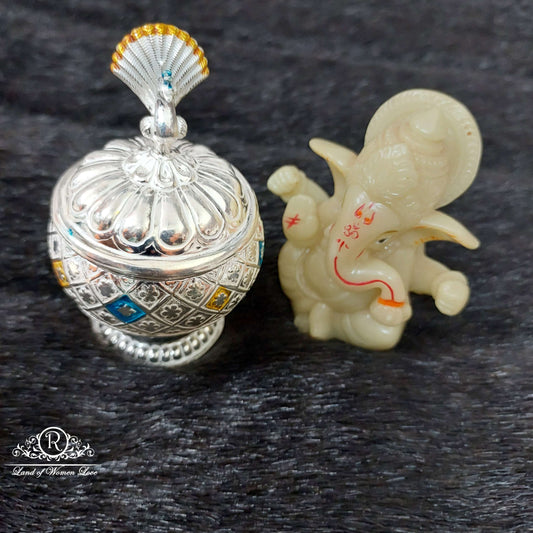 silver kumkum barini-s444 92.5 silver ramala jewelry / ramala collections