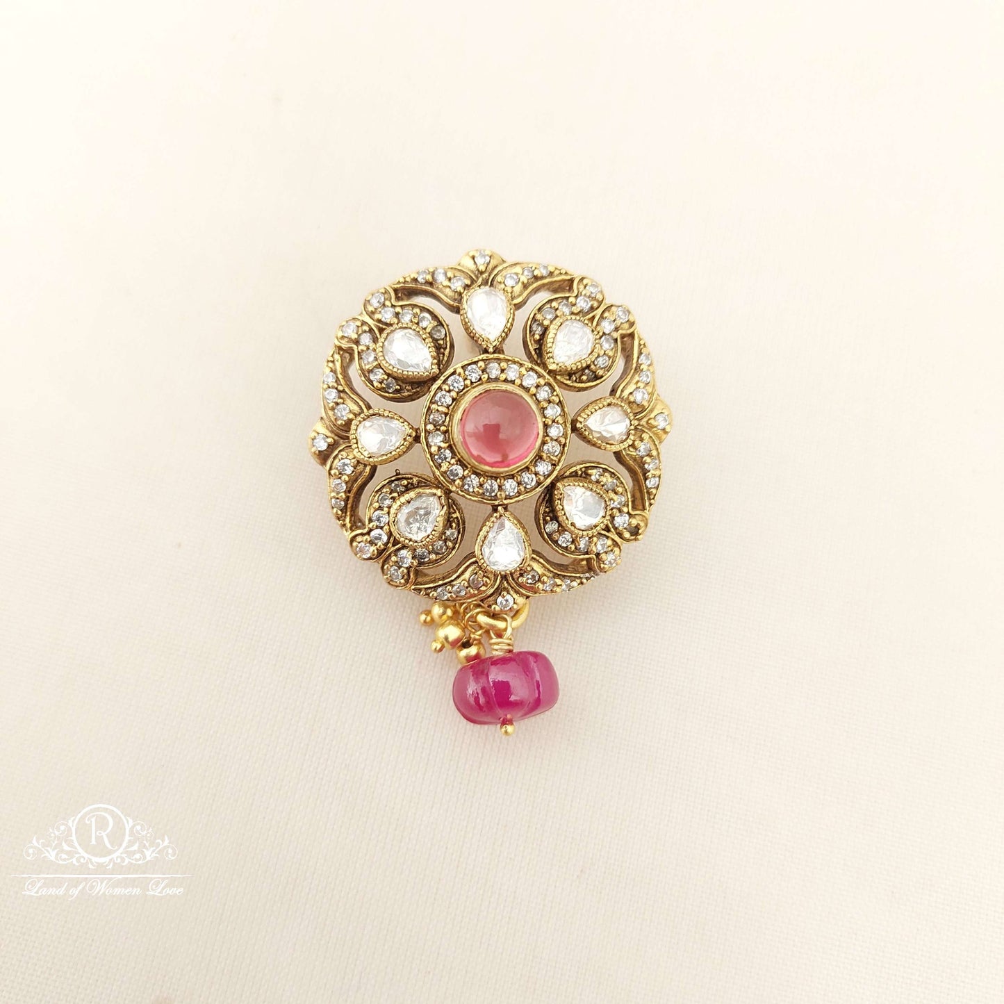 silver victoria moissanite locket-c169 moissanite 92.5 silver ramala jewelry / ramala collections