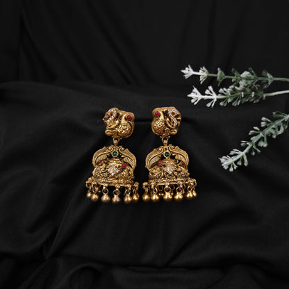 Silver Nakshi bridal set -SET02