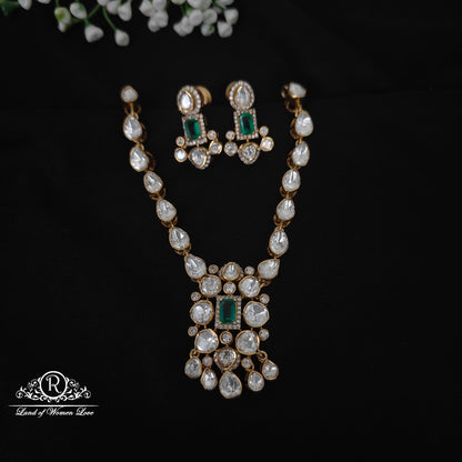 earrings 92.5 silver simple and cute necklace with earrings 92.5 silver ramala jewelry / ramala collections