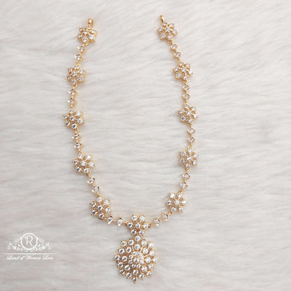 necklace silver necklace-s380 cz 92.5 silver ramala jewelry / ramala collections