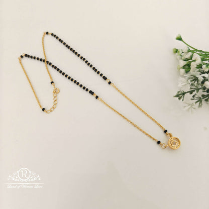 Silver Black Beads-RCG275