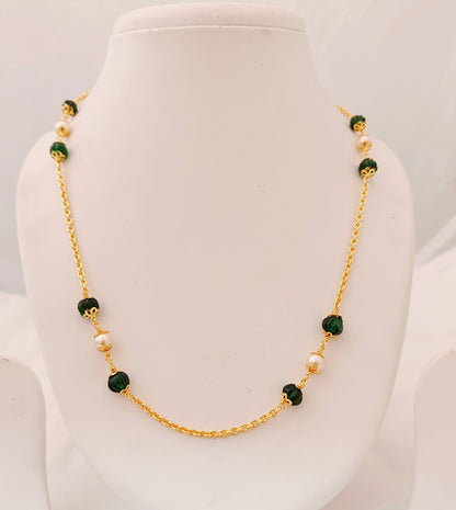 Silver gold polish Chain Design -RCV150