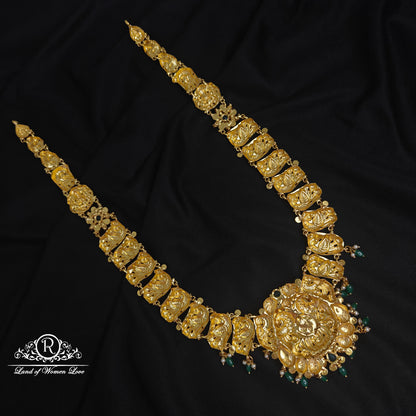 92.5 Silver Nakhi peacock design Haram-RCV296