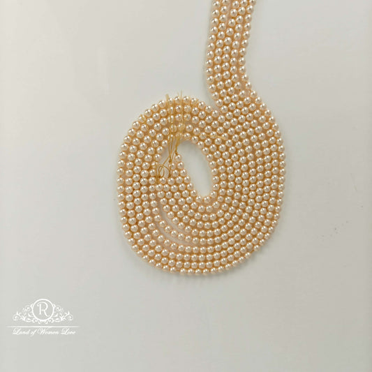 rio lite gold colour 3.5mm pearls-rcmj215 92.5 silver ramala jewelry / ramala collections