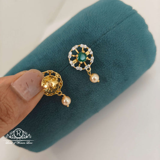 Diamond finishing Replica Silver Studs-RC94-90CP014