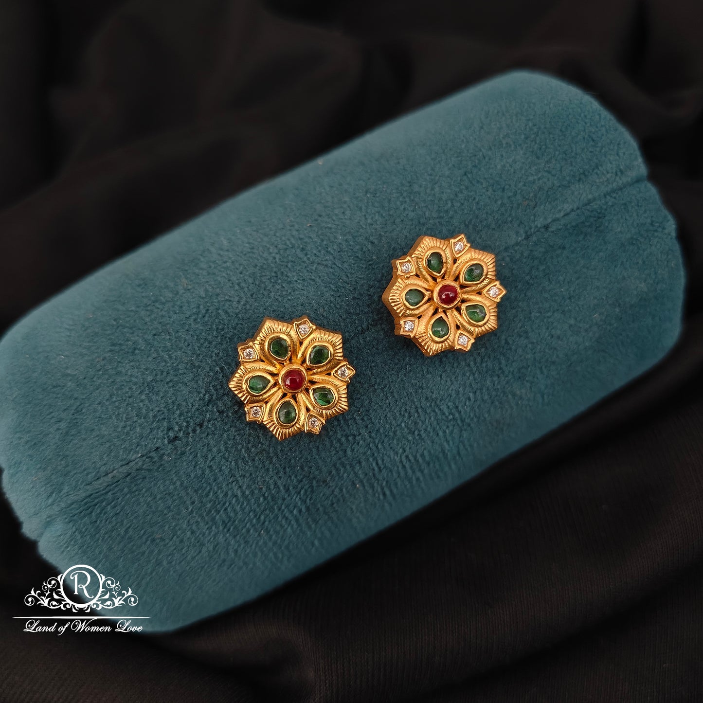 earrings 92.5 silver simple and cute simple and cute earrings -rccp449 92.5 silver ramala jewelry / ramala collections