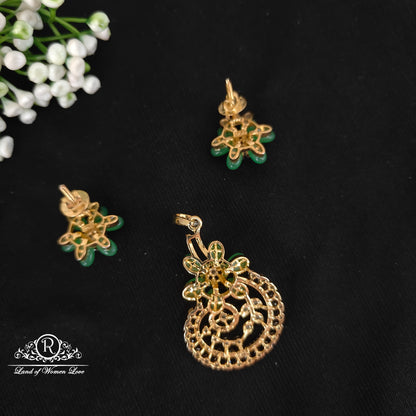 Silver cute and beautiful locket set -RCZ65