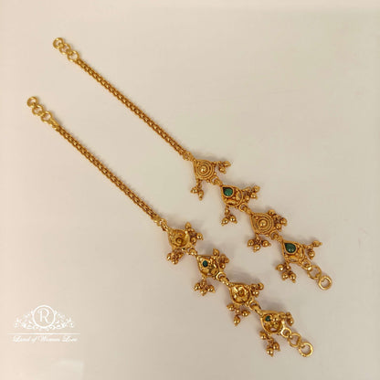 Silver Earchains-RC85-70CP099