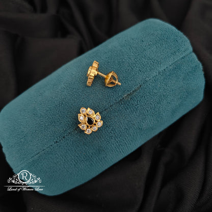 92.5 Silver Earrings-RCDS363