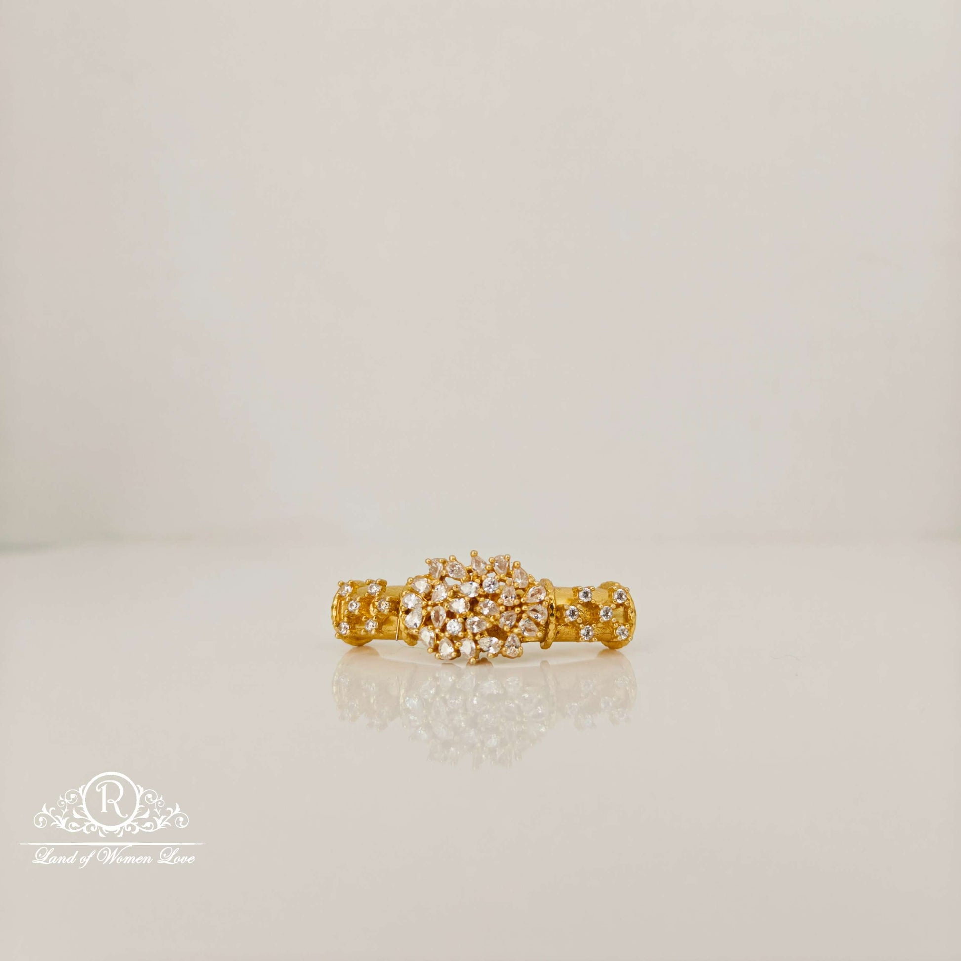 bangle cz-stones silver bangle tops-rcm944 cz 92.5 silver ramala jewelry / ramala collections