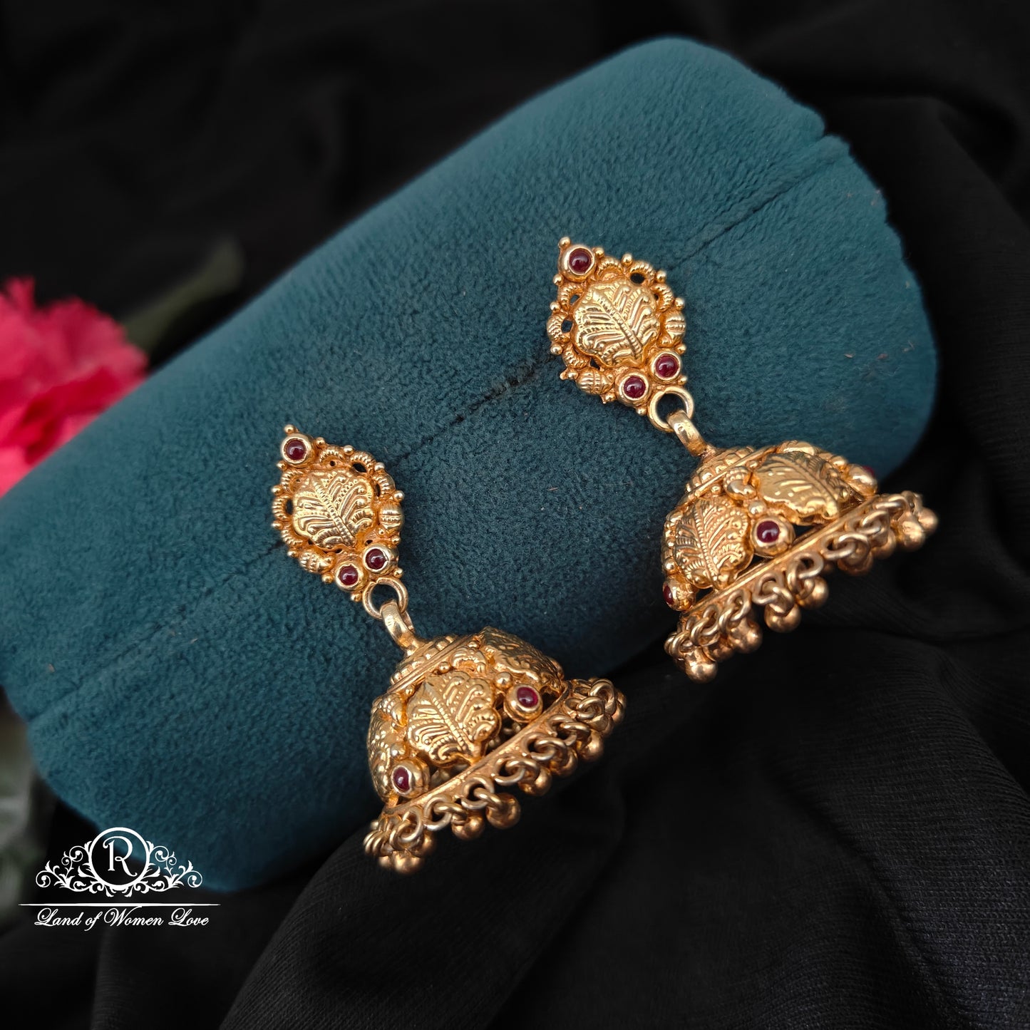 earrings 92.5 silver simple and cute earrings - rch970 92.5 silver ramala jewelry / ramala collections