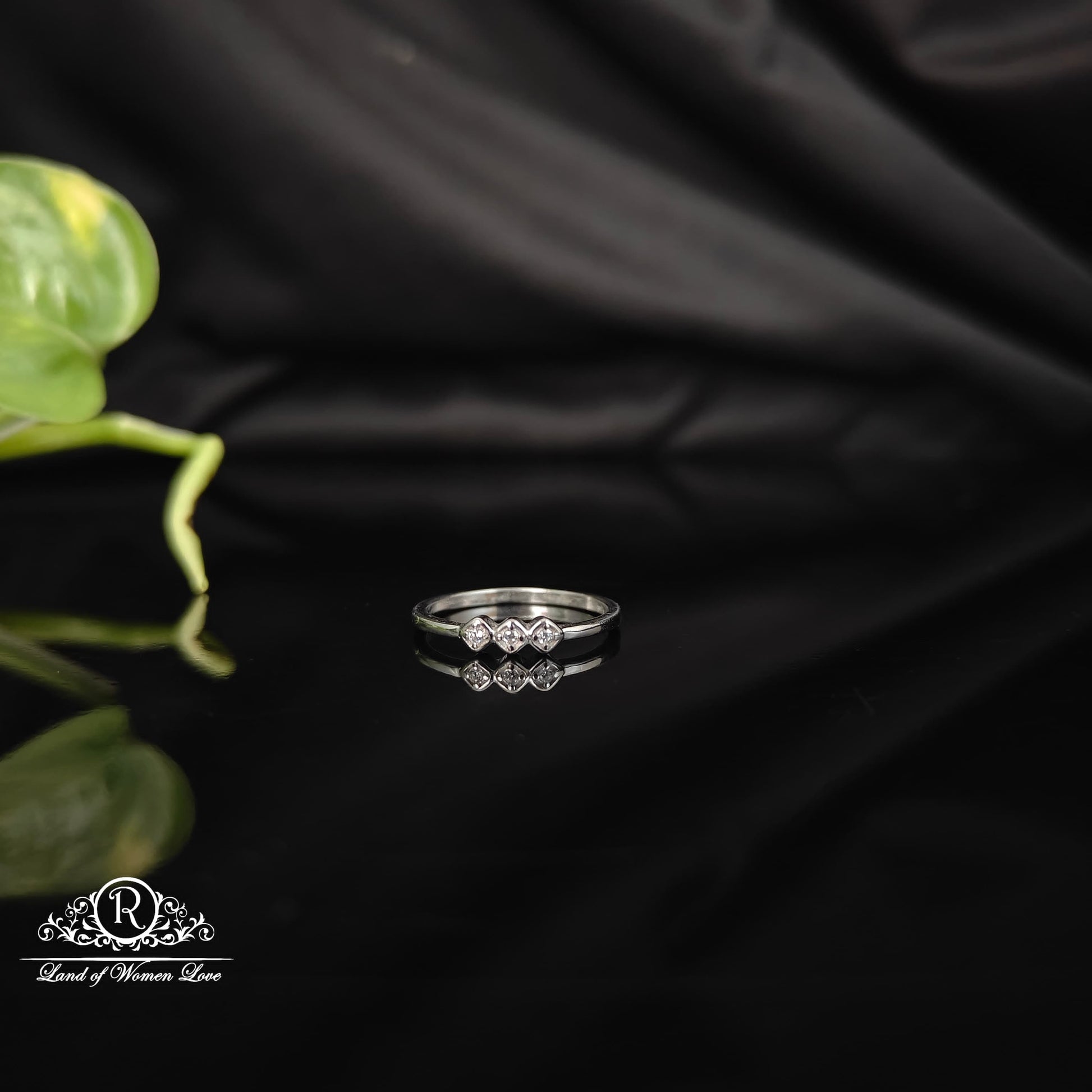 ring silver rodhium polish finger ring -rcra77 92.5 silver ramala jewelry / ramala collections