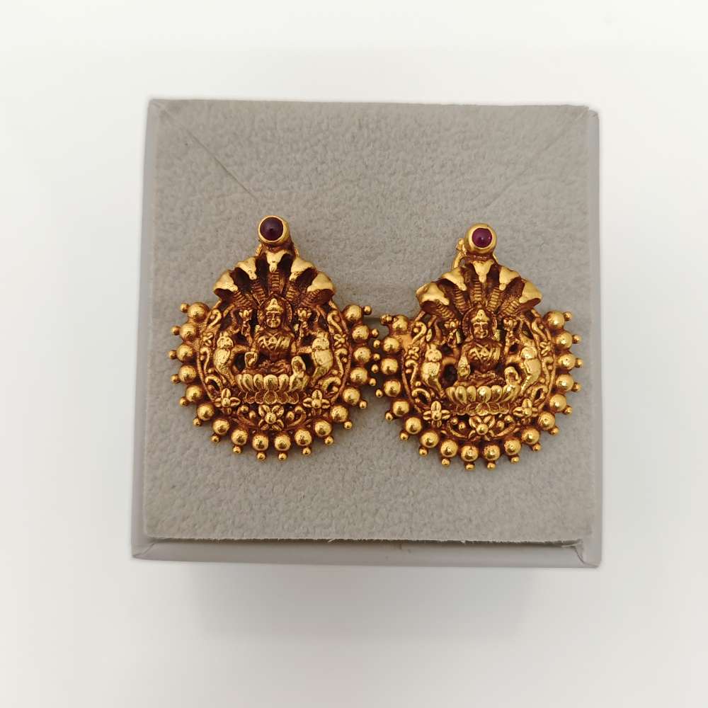 Silver Nagoru Lakshmidevi Pendant Design-RCJR594