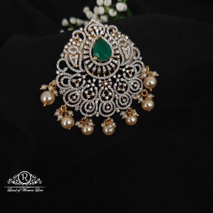 pendant 92.5 silver simple and cute pendant diamond finishing pendant -rcm091249 92.5 silver ramala jewelry / ramala collections