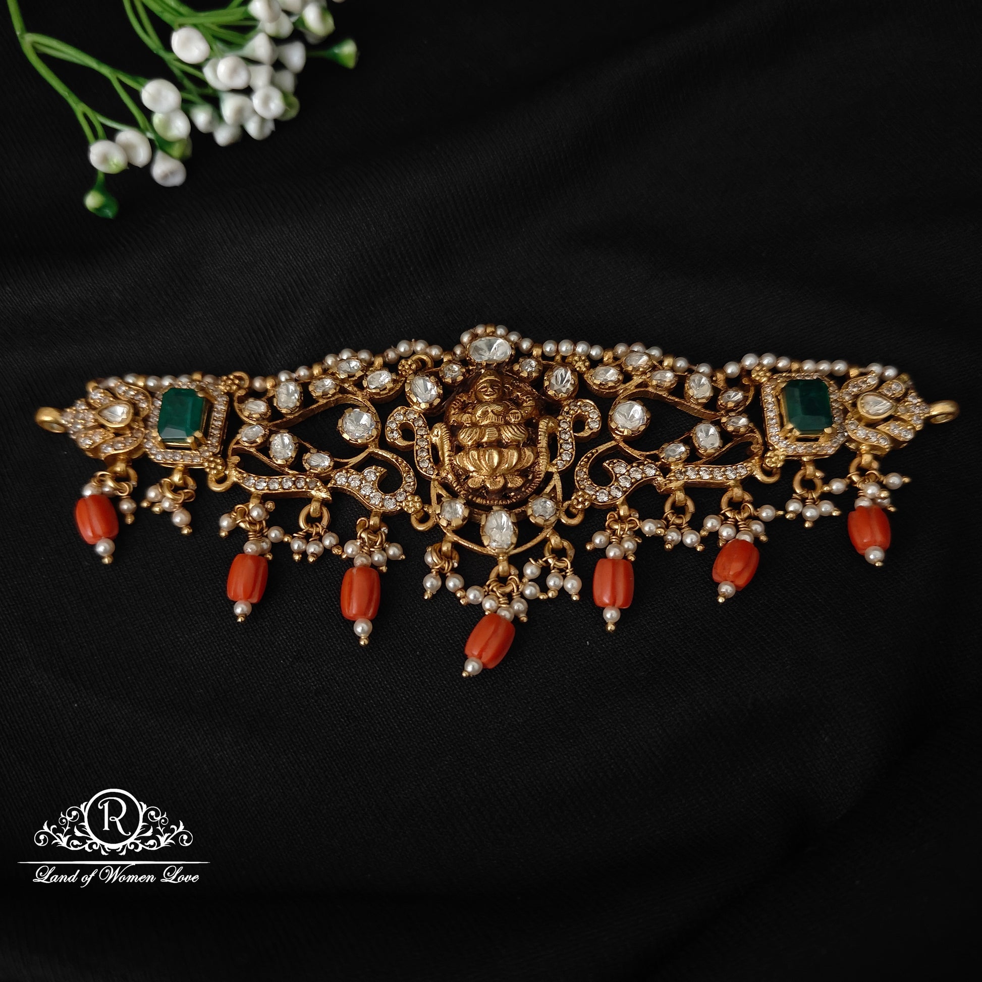 92.5 silver simple and cute chocker 92.5 silver ramala jewelry / ramala collections