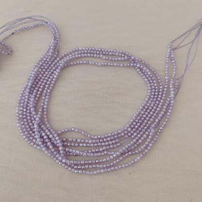 CZ-round cutting beads 2mm size-RCMJ122