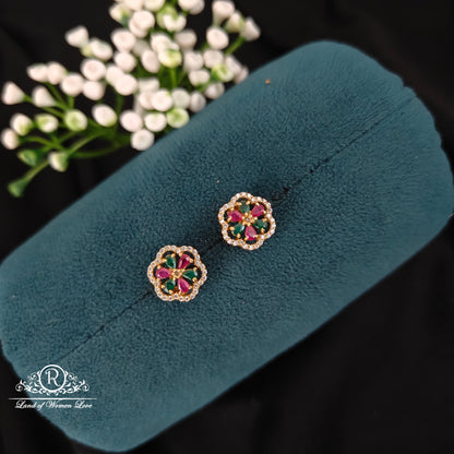 earrings silver simple and cute earrings -rcbg0108 92.5 silver ramala jewelry / ramala collections