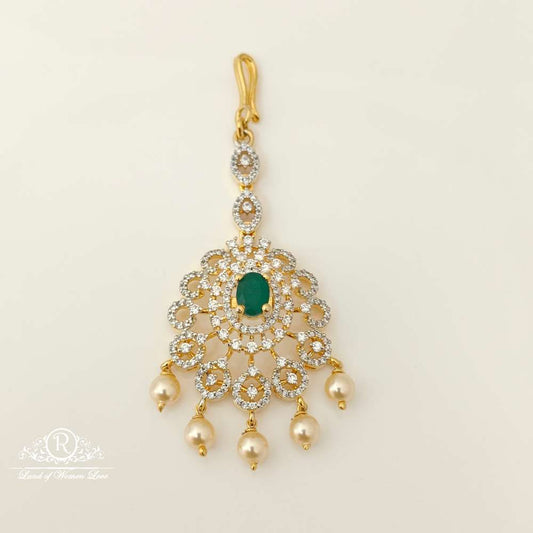 silver diamond replica design cz-stones tikkas-rccp41 cz 92.5 silver ramala jewelry / ramala collections