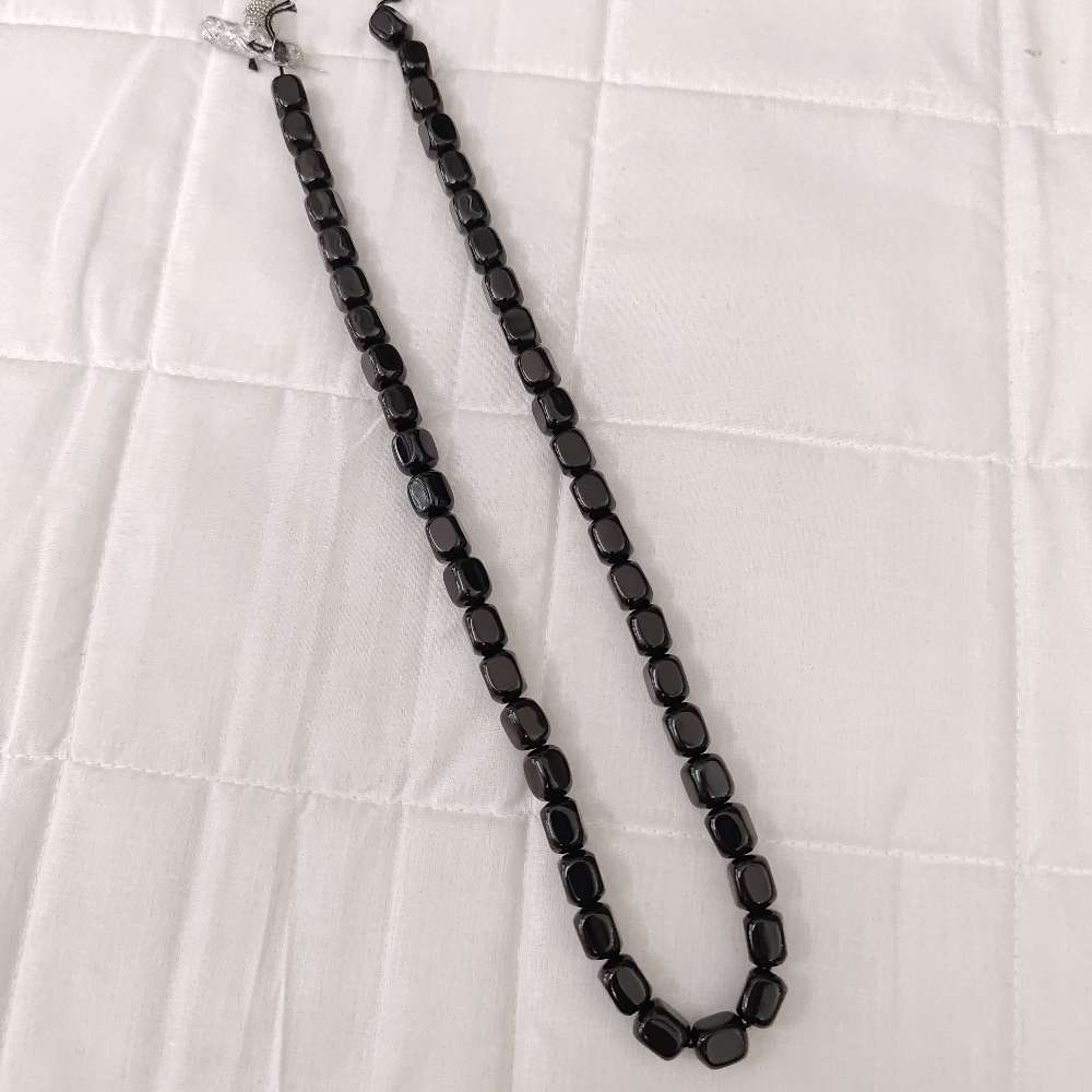 black agate beads-rcmb32 92.5 silver ramala jewelry / ramala collections