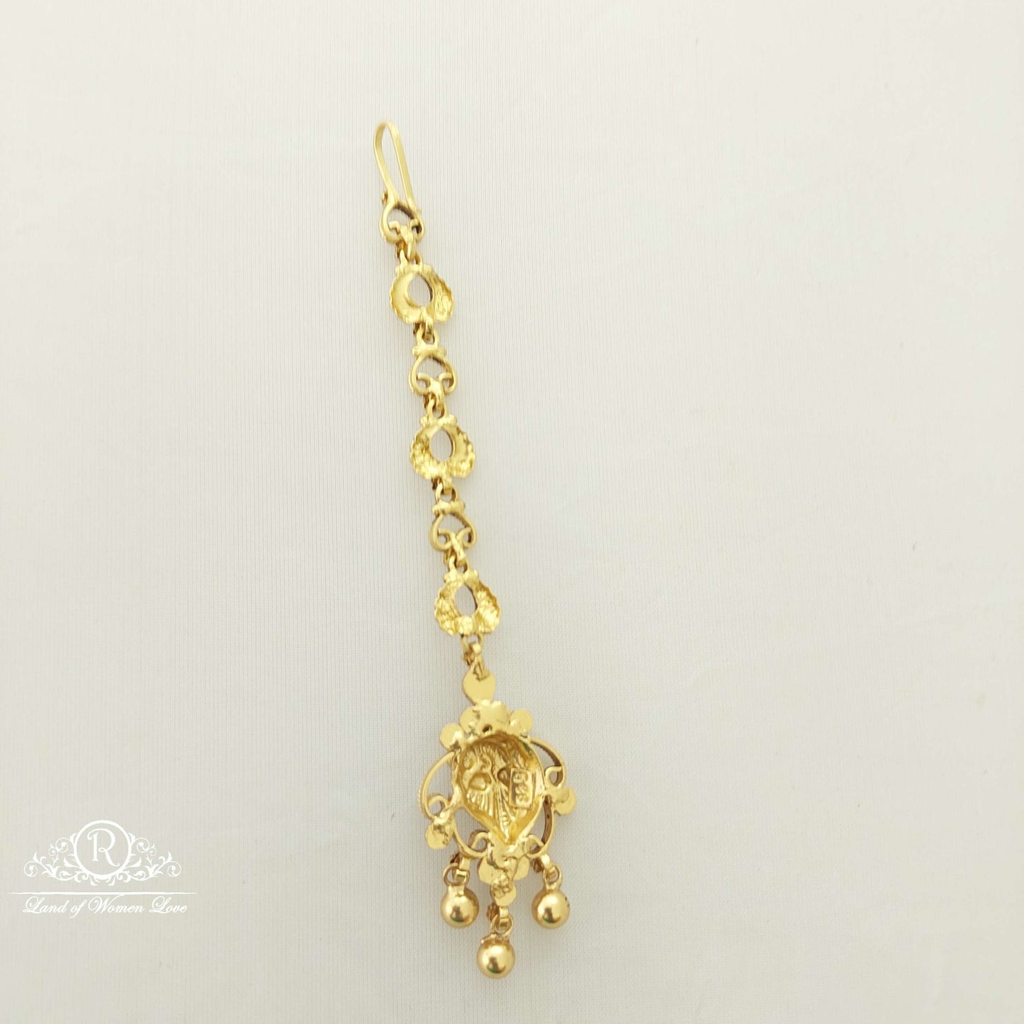 Silver Nakshi Peacock Tikkas-SA378