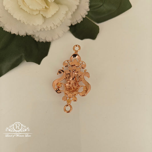 92.5 silver simple and Cute side locket - RC061M1281