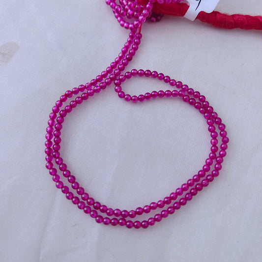 kempu beads crts beads-rcmj108 92.5 silver ramala jewelry / ramala collections