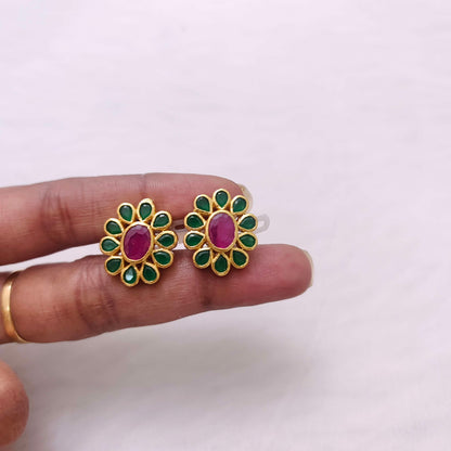 Silver earrings -RCM668