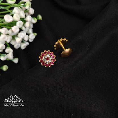 92.5 silver simple and Cute earrings - RCK287