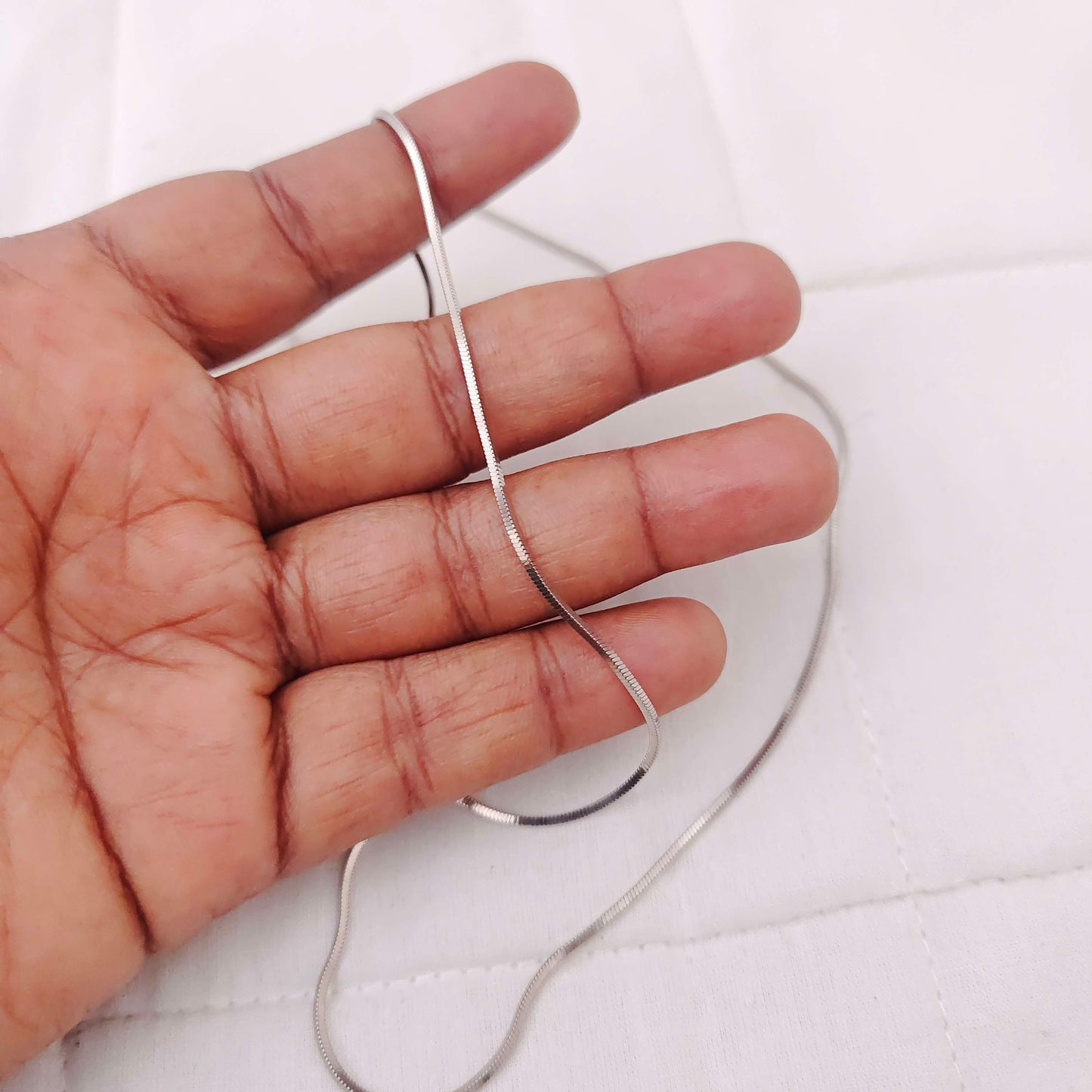 Silver beautiful chain-RCD146