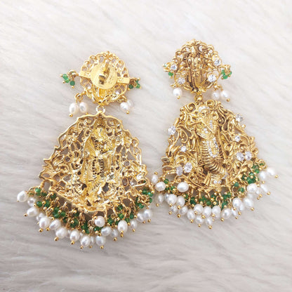 Silver Moissanite Earrings-S712