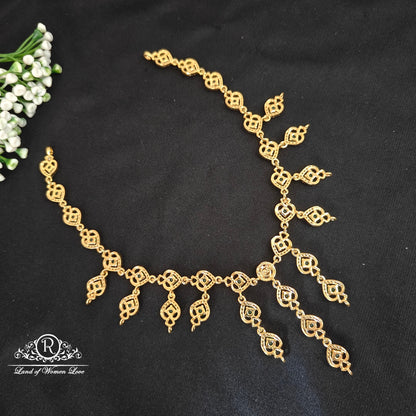 Silver Cute and beautiful stone pendant necklace -RCDS0443