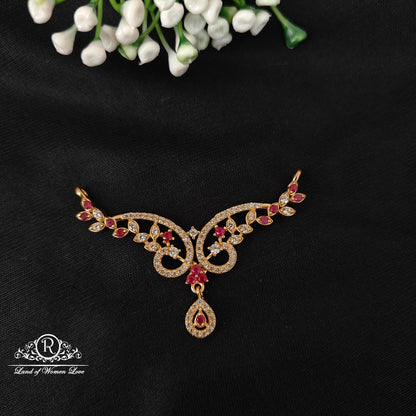 92.5 silver simple and cute mala locket -rcjr988 92.5 silver ramala jewelry / ramala collections