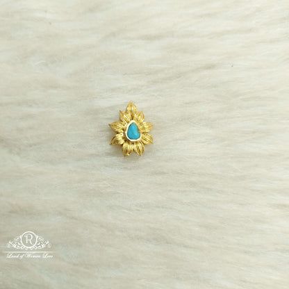 silver nose pins-sa283 92.5 silver ramala jewelry / ramala collections