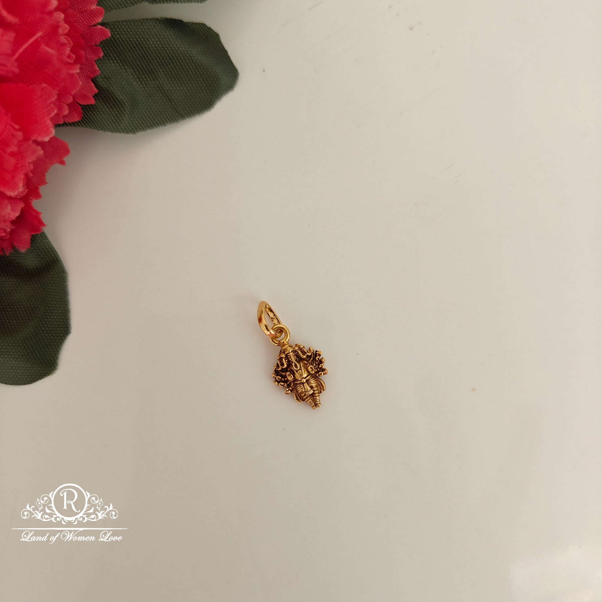 pendant silver vinayaka locket -rcm412 92.5 silver ramala jewelry / ramala collections