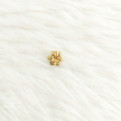 Silver Nose Pins-SA506-10