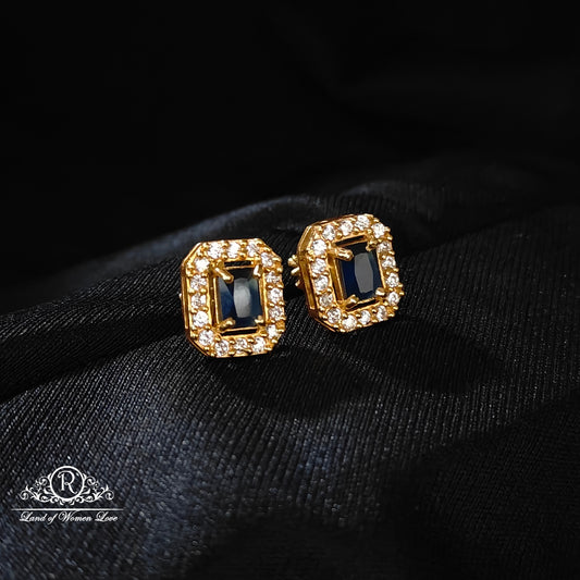 earrings silver square model earrings -rcm376 92.5 silver ramala jewelry / ramala collections