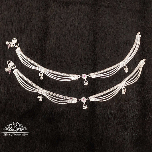 silver anklets-ss30 92.5 silver ramala jewelry / ramala collections
