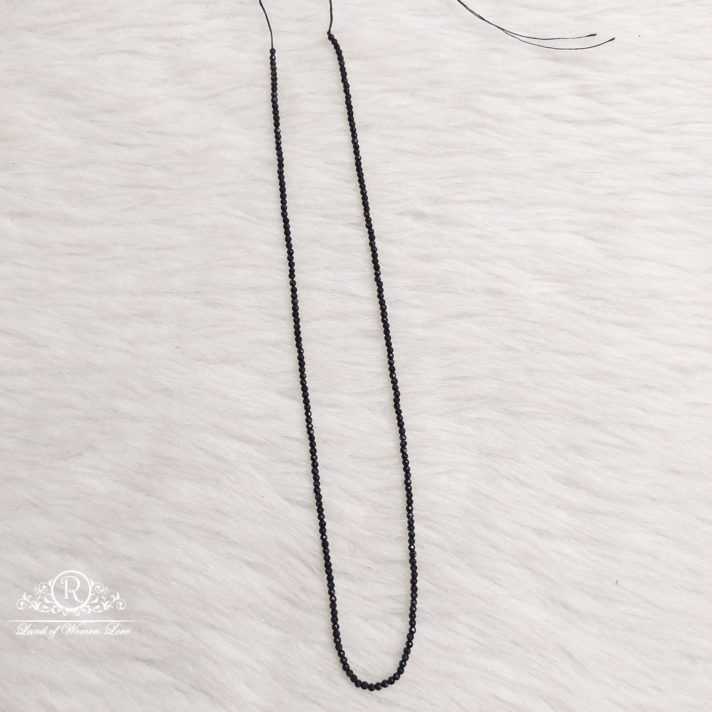 black cristal beads-sa220 92.5 silver ramala jewelry / ramala collections