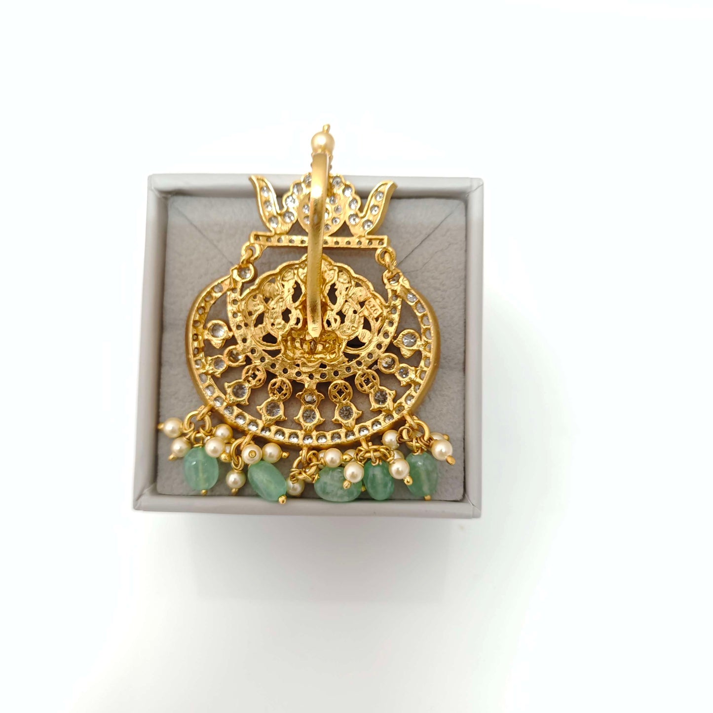 Silver Lakshmi Devi pendant Designs-RCM697